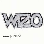 WIZO: Schriftzug, gestickter Aufnäher