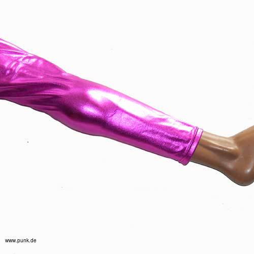 Poizen Industries: Pink Metallic Leggings