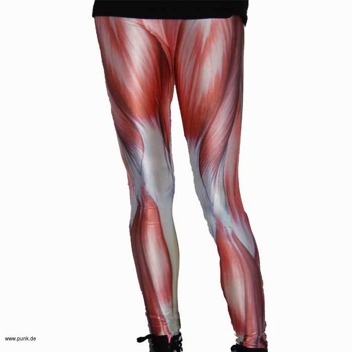 : Leggings mit Muskeln und Sehnen