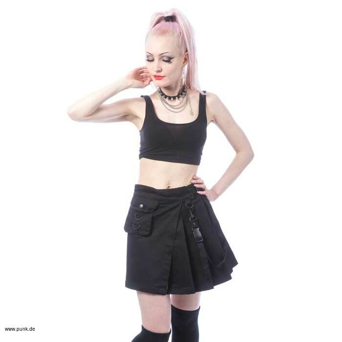 Chemical black: INFINITY SKIRT - BLACK