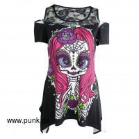 Cupcake Cult: Muerte Chick Top