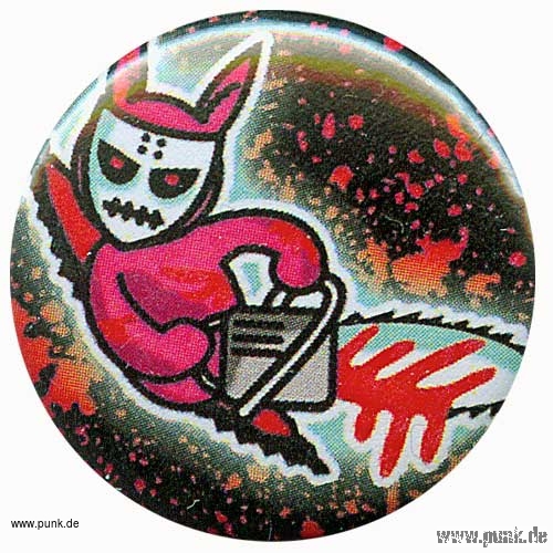 Sexypunk: Kettensägen-Häschen-button