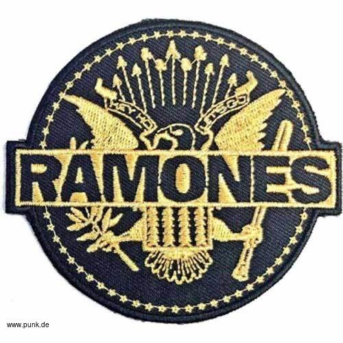 Ramones: Aufnäher, gestickt