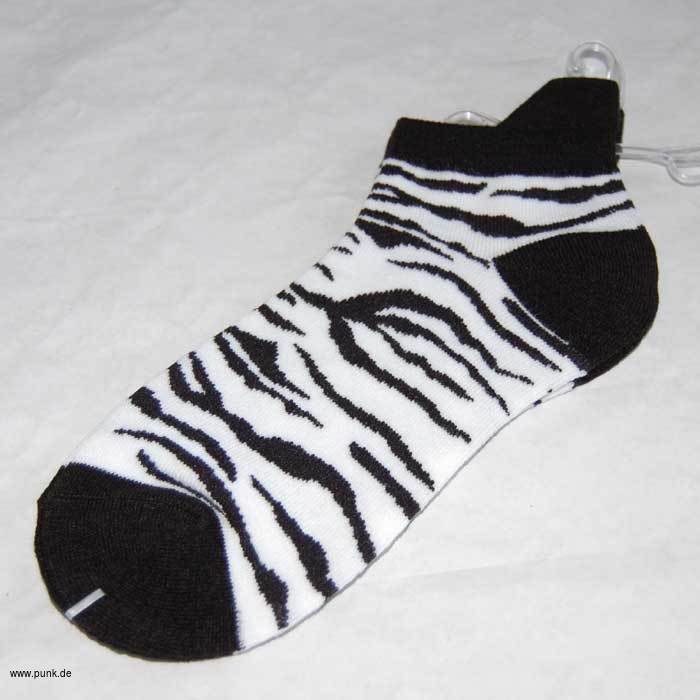 : Sneakersocken Zebra 