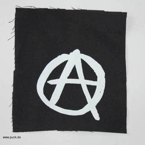 Sexypunk: Anarchiezeichen Aufnäher, gedruckt