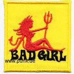 Bad Girl Aufnäher