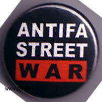 : ANTIFA STREET WAR Button