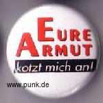 Eure Armut kotzt mich an Button