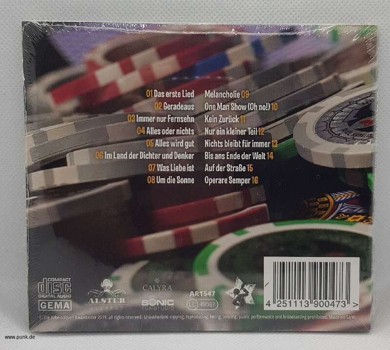 Die Arbeitslosen Bauarbeiter: Musique Roulette CD