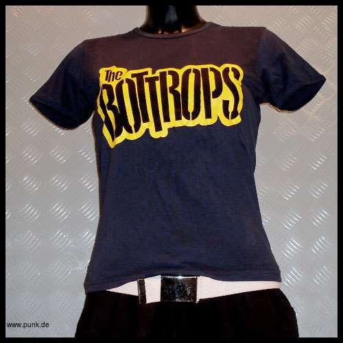 the Bottrops: Logo Girlieshirt, navy