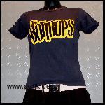 the Bottrops: Logo Girlieshirt, navy