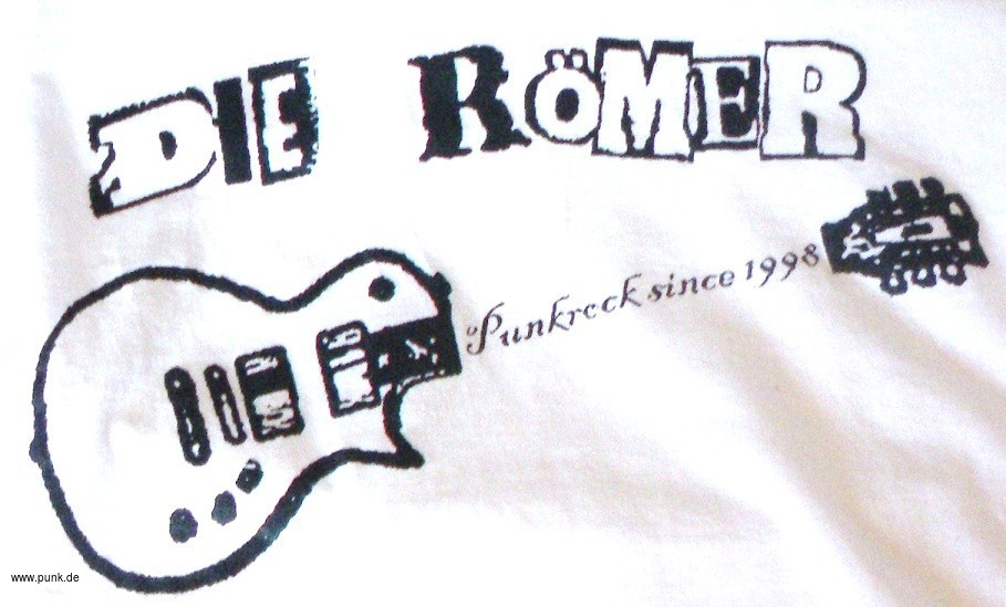 Die Römer: T-shirt - Punkrock since 1998